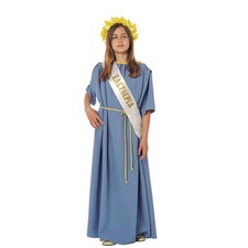 Traditional Greek Eleftheria Costume for Girls, Size 10, 12