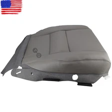 For 2011 Honda CRV Passenger Bottom Replacement Leather Seat Cover Gray
