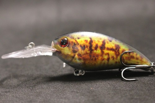 Crankbait Lures Fishing Lure wLure Deep Diver Lifelike 2X Hooks Wide Wobble HC55 - Picture 54 of 76