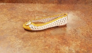 tory burch chelsea woven ballet flat