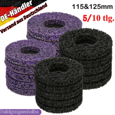2-10 Stück CSD Scheibe CBS Grob-Reinigungsscheibe 115mm 125mm Winkelschleifer DE - Bild 1 von 4