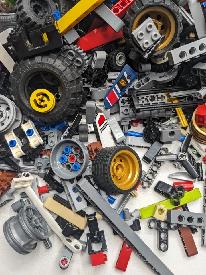 5 lbs LEGO TECHNIC Lot Bricks Pins Axles Connectors Beams Liftarm Mindstorms NXT - Image 4 of 4