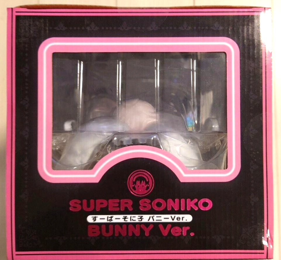 NEW NITRO SUPER SONIC Super Sonico Bunny Ver 1:4 PVC figure