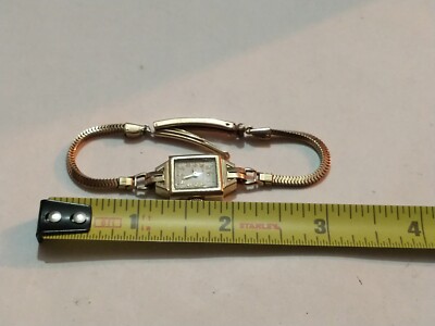 Montre Bracelet Femme Vintage Hamilton - Calibre 76 - À Réparer Ou Pour Pièces - Occasion