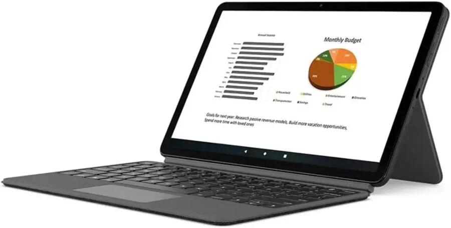 Genuine Amazon - Keyboard Case for Fire Max 11 (2023) - B0CKDP9HN1 Gray - Image 2 of 4