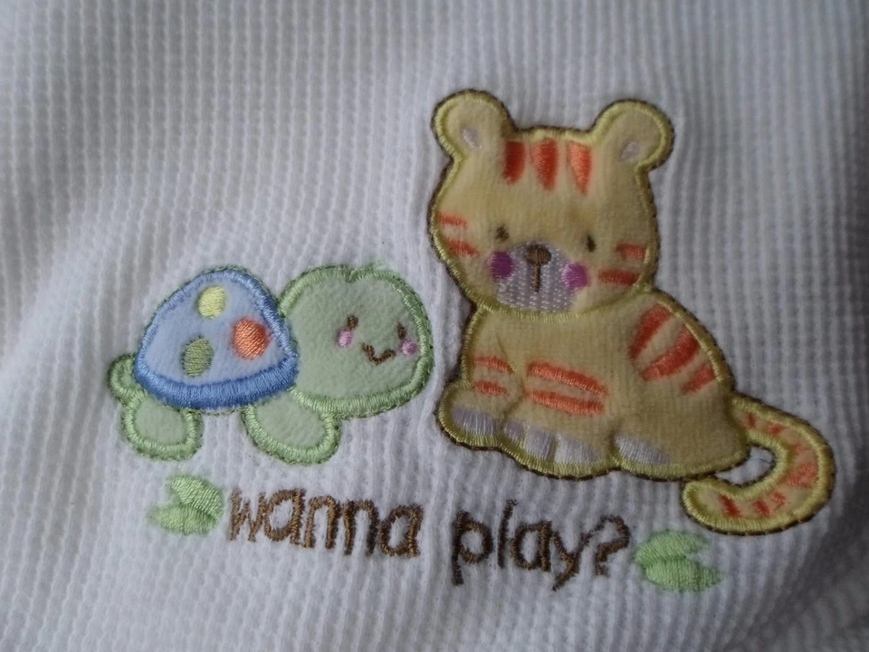 Manta térmica para bebé Koala blanca tigre gato tortuga blanca seguridad Lovey  Foto 4 de 4