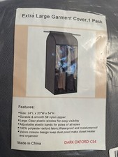 54" Garment Bag Extra Large Dark Oxford