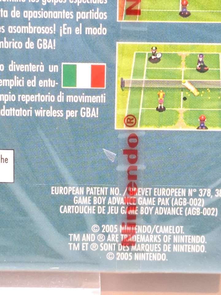 Mario Power Tennis - Game Boy Advance - Nintendo Game - GBA - New - Image 3 of 4
