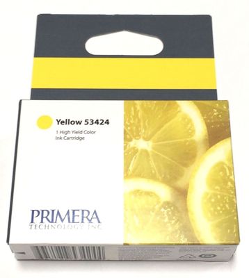 Primera 53424 High-Yield Yellow Ink Cartridge for LX900 Color Label Printer