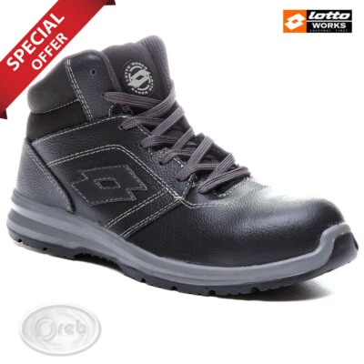 SCARPE ANTINFORTUNISTICA LOTTO WORKS RACE 900 MID T8148 S3 SRC IMPERMEABILI