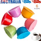 6X Refillable Reusable Coffee Capsules Pod For Dolce Gusto Machine Coffee Filter