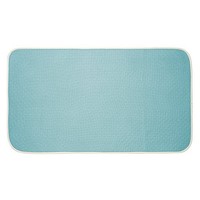 Mdesign Microfiber Shower And Bath Mat For Bathroom Floor - X-large, Aqua Blue, on sale Mdesign Microfiber Shower And Bath Mat For Bathroom Floor - X-large, Aqua Blue, on sale