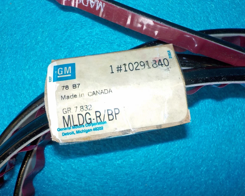 Moldura de para-choque traseiro Chevrolet Lumina 1997 1998 1999 fabricante de equipamento original 10291840 GM1057471 - Imagem 2 de 4