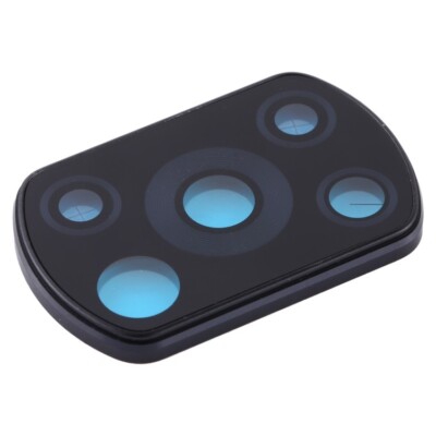 For Xiaomi Poco X3 NFC / Poco X3 back camera lens glass replace with bezel frame
