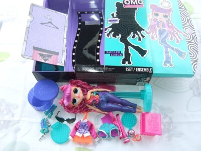Puppen Girl Set  2 Stück, L.O.L. Surprise OMG Class Prez und Roller Chick Barby
