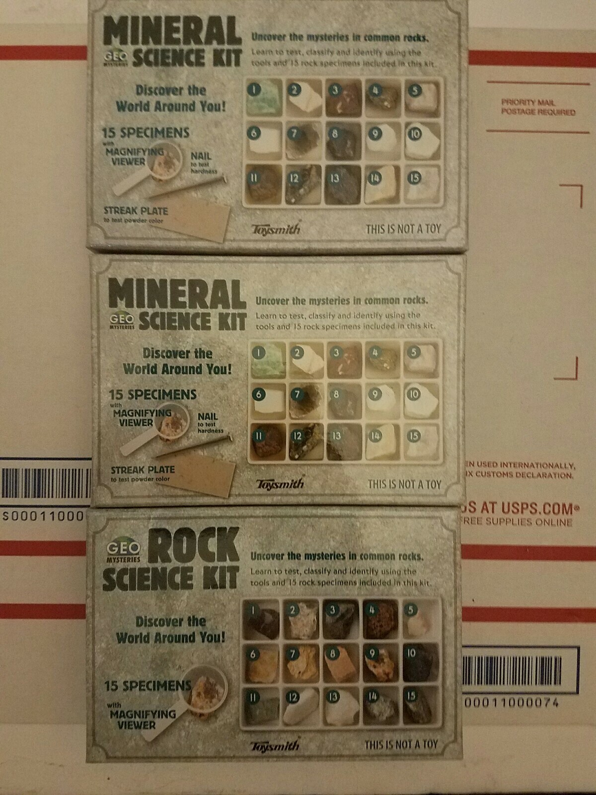 toysmith rock science kit