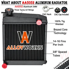 Aluminum Radiator For 59-1997 Austin Rover Mini Cooper S 850 1000 1100 1275 MT