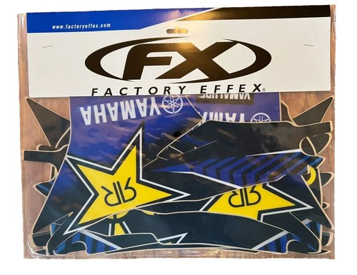 FX YAMAHA YZ450F Team ROCKSTAR Shroud Graphics Kit 2010 2011 2012 2013 - Picture 2 of 2
