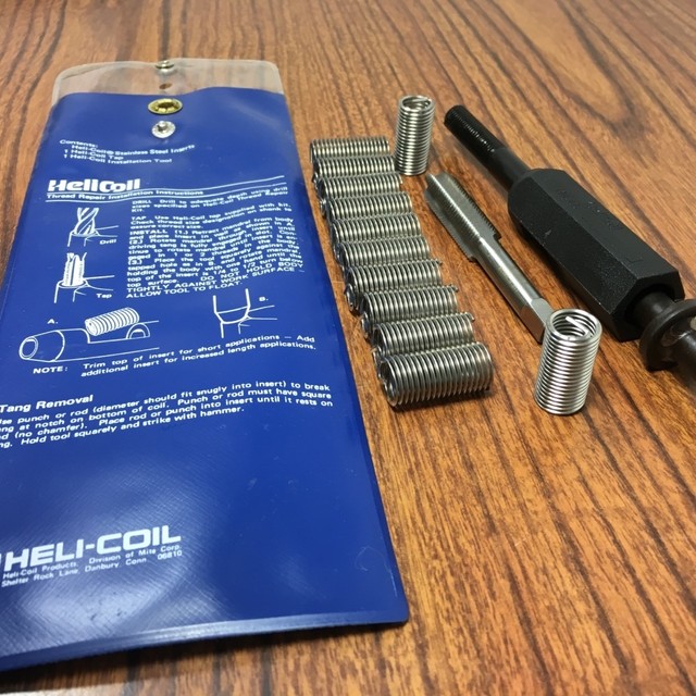 Helicoil M11 X 1.5 Head Bolt Thread Repair Kit in Pouch/ Repairs Toyota