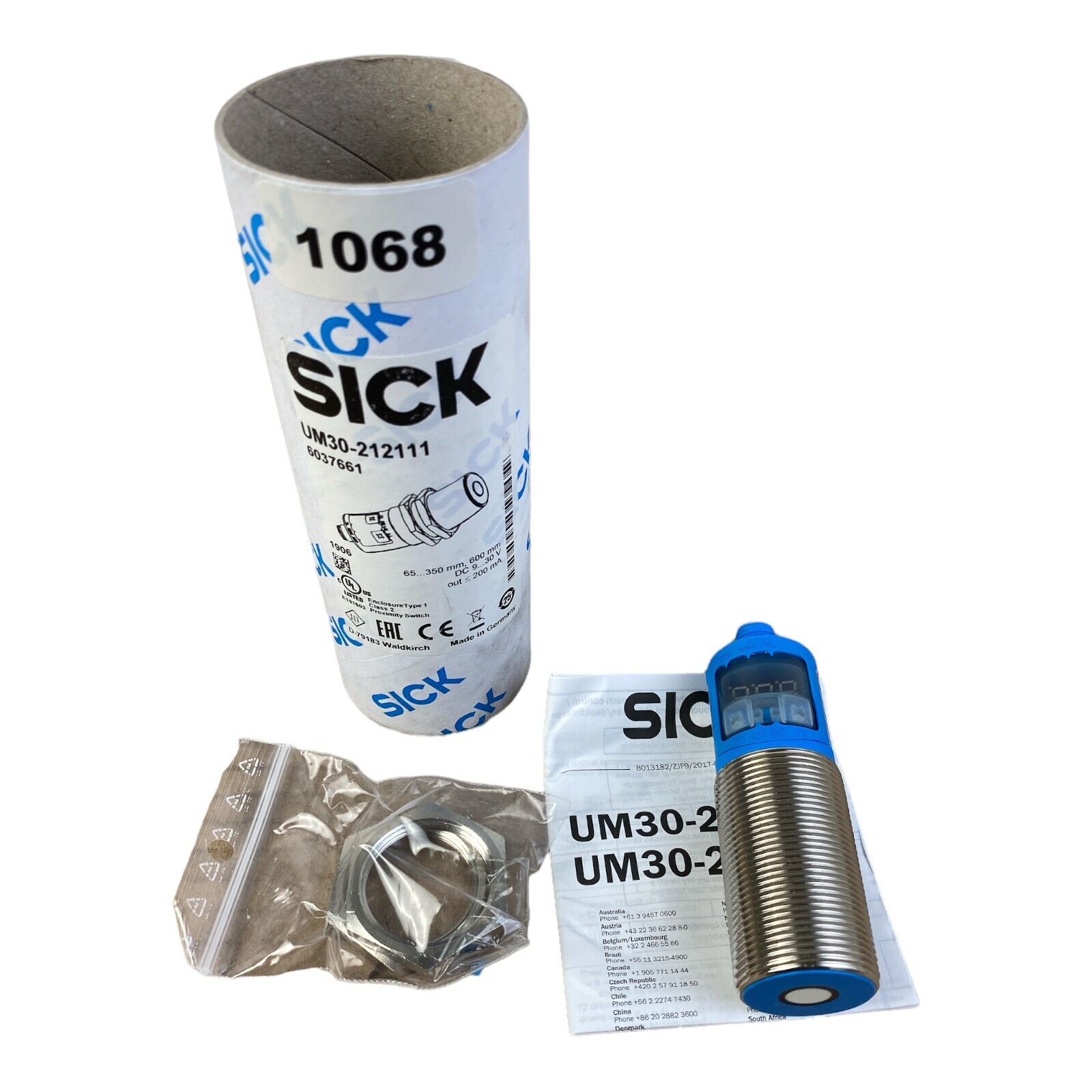 Sick UM30-212111 6037661 Ultrasonic Distance Sensor OVP