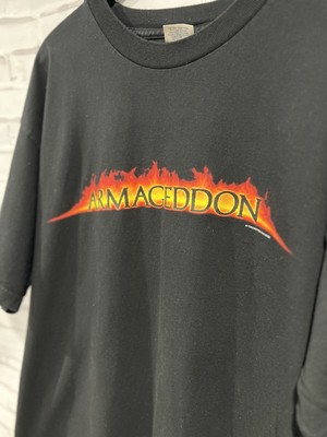 RARE Vintage 1998 Armageddon Movie Promo Shirt Touchstone Willis 