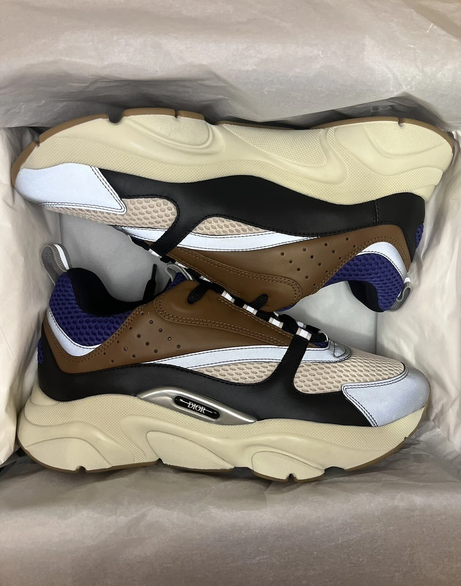 Dior B22 Sneaker Coffee Violet eBay