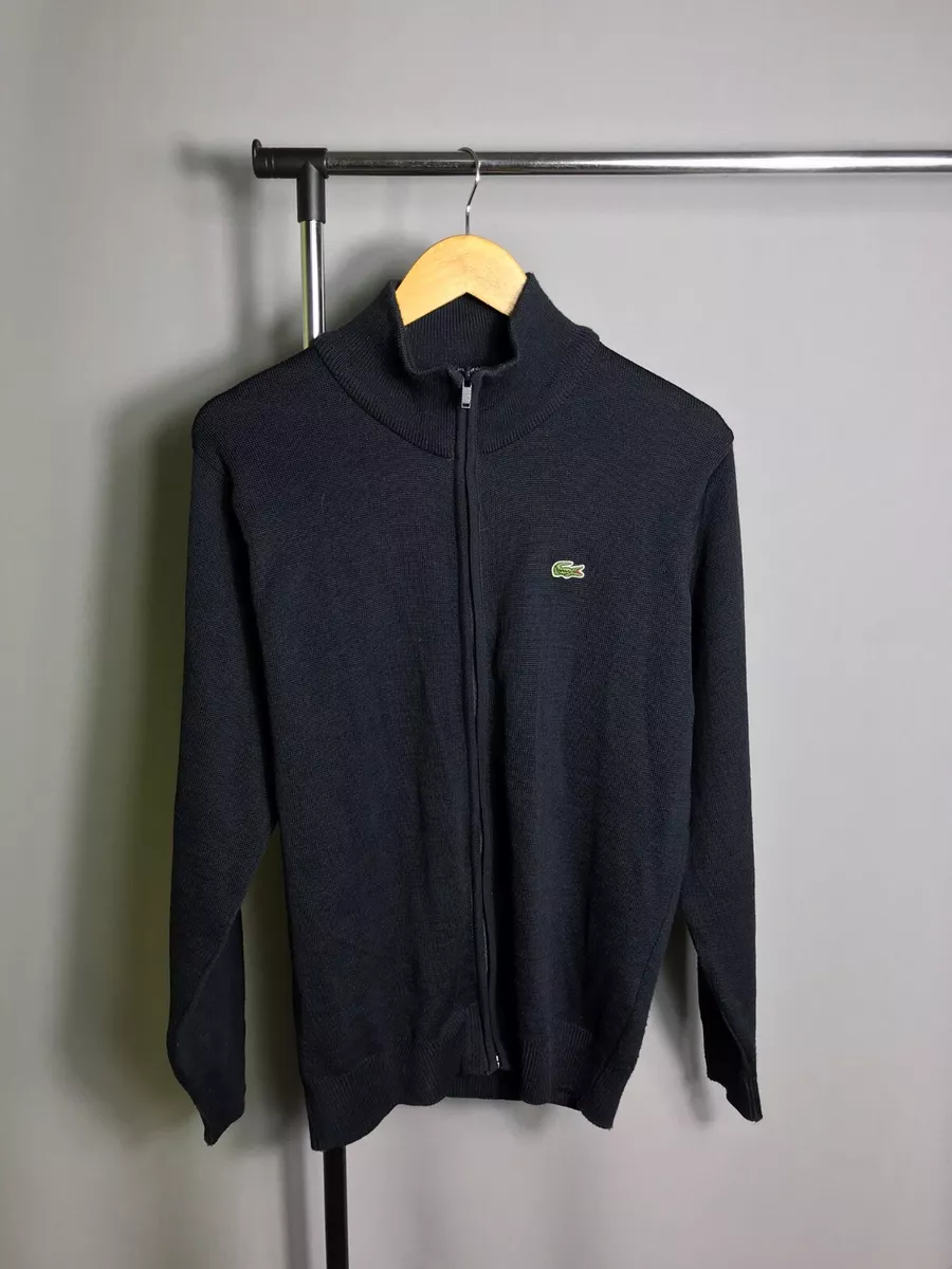 Sport zip woolmark sweater mens knit laine Sz 4 |