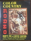 VINTAGE RODEO MAGAZINE PROGRAM - RUBY'S INN AT BRYCE CANYON - PAGES 22