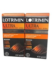 2 lotrimin ultra athletes foot 0.53oz exp 2026 scuffed box