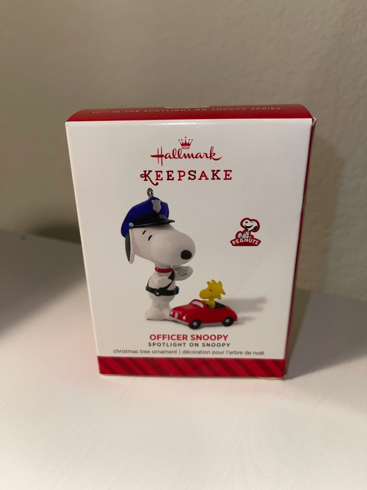 Woodstock christmas ornament