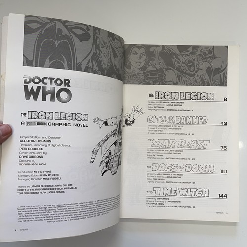 Doctor Who: The Iron Legion Graphic Novel by Pat Mills,Wagner (Paperback, 2004) - Picture 9 of 20