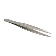 Erem 4-3/8" OAL AC-SA Precision Tweezers Fine Straight Point