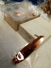 #6 Eel Salmon Spoons. PAL Copper. New. 20 spoons. Box 11/35