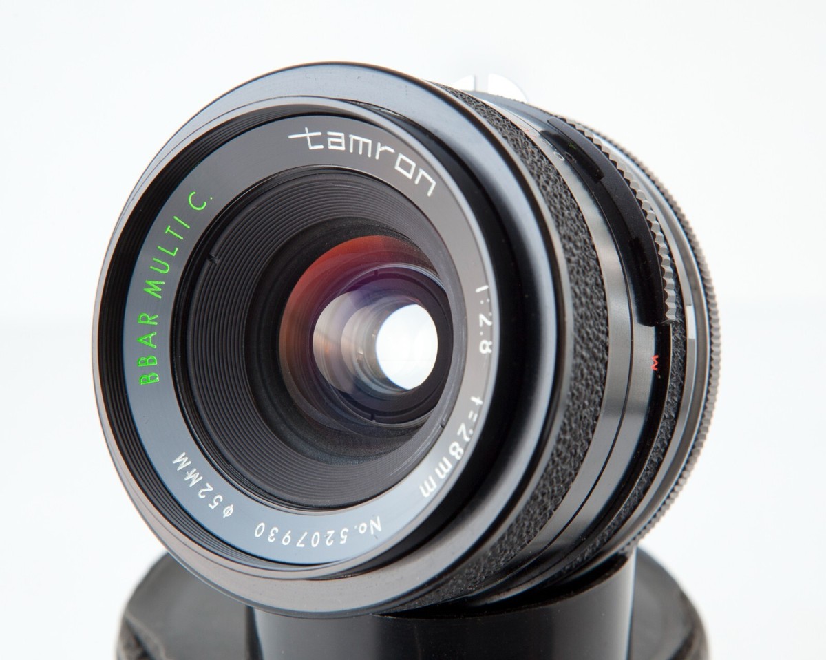 Tamron BBAR Multi C 28mm F2.8 Lens for Nikon F w/ Filter Tamron BBAR Multi C 28mm F2.8 Lens for Nikon F w/ Filter