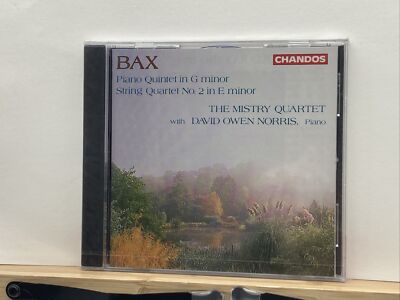 Bax: Piano Quintet in G minor; String Quartet No. 2 in E minor CD New & Sealed