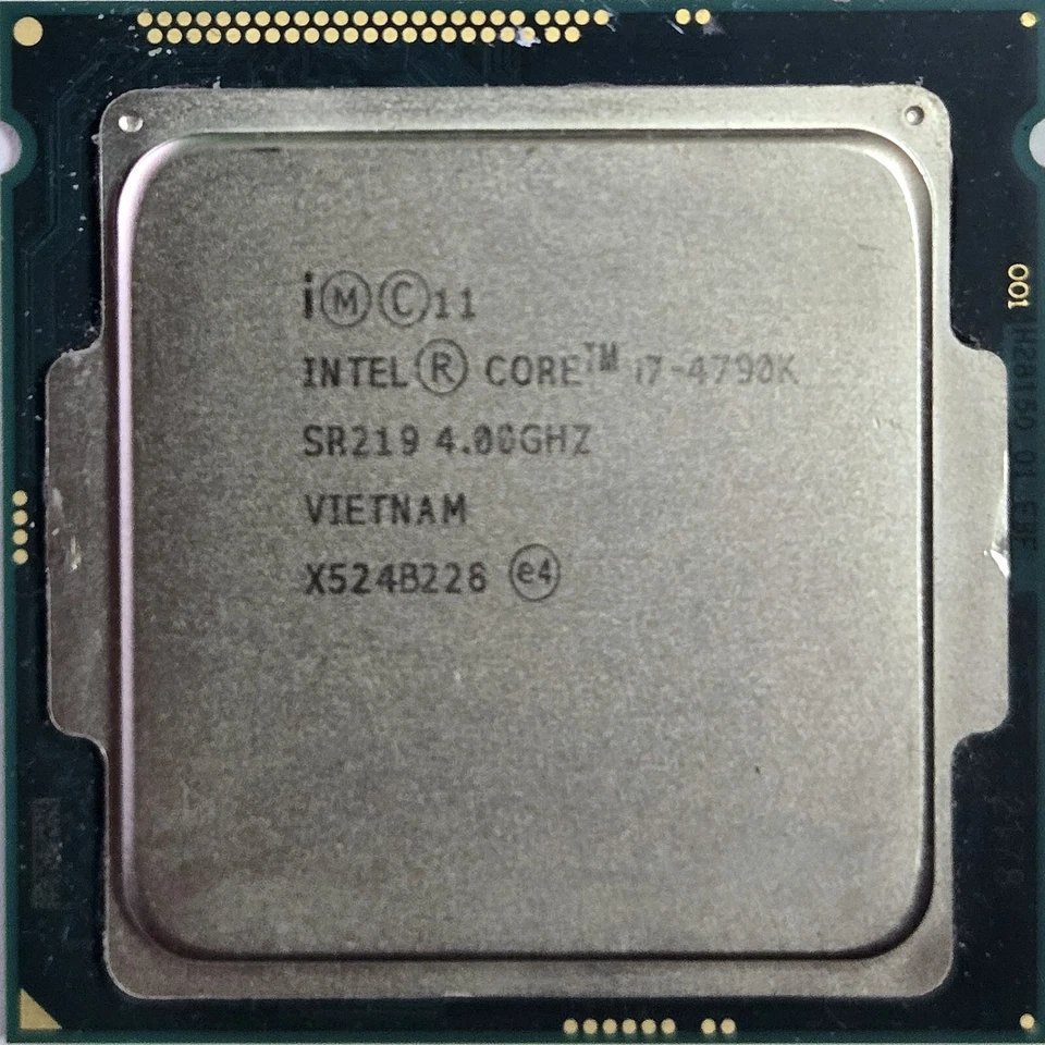 Intel Core i7 4790K 4GHz 8MB SR219 Quad Core 88W LGA1150 Desktop CPU - Immagine 2 di 4