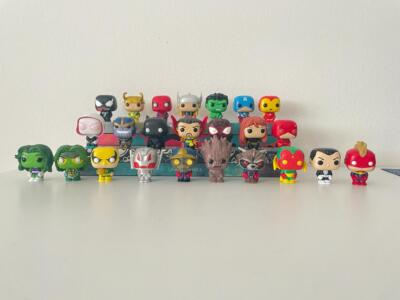 mini funko pop marvel vari (advent calendar marvel 80 years) | eBay