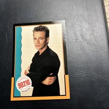 B34 Beverly Hills 90210 Topps 1991 #45 Luke Perry Dylan Mckay