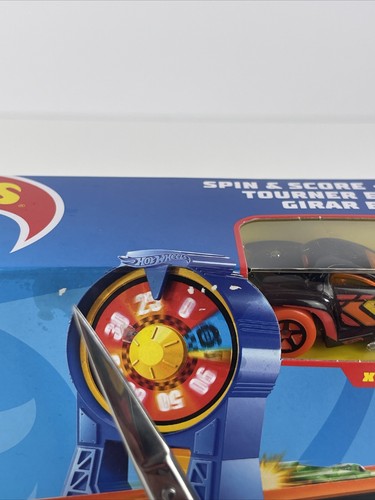 Hot Wheels Action Track Set Spin & Score With Car. Mattel. New. - Picture 7 of 10