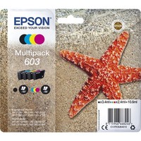 Epson XP3100 XP4100 Multipack Seestern 603 4-Farbig Tintenpatrone Schwarz Cyan G