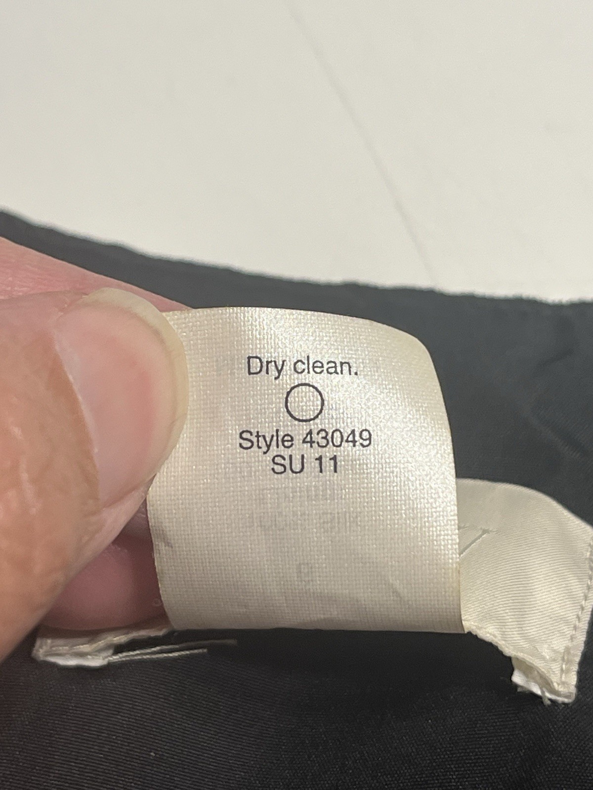 J Crew Dress 100% Silk Black Crepe Chiffon Layere… - image 9