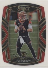 2020 Panini Select Club Level Red Prizm Die-Cut Joe Burrow #246 0l1d