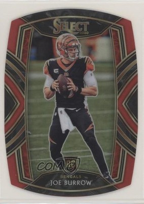 2020 Panini Select Club Level Red Prizm Die-Cut Joe Burrow #246 0l1d