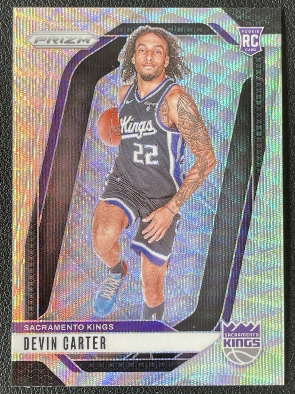 Devin Carter 2024-25 Panini Prizm Wave Base RC #231