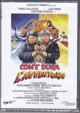Dvd COM'E' DURA L'AVVENTURA con Paolo Villaggio Lino Banfi nuovo 1987