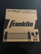 Franklin Sports Table Tennis to Go Ping Pong Balls & Paddles Net Anywhere