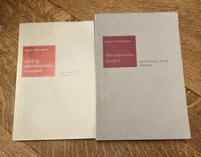 Althochdeutsches Lesebuch & Grammatik Old Hig...
