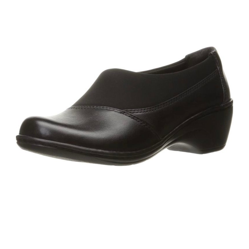 Clarks Womens Channing Enna Slip-On Loafers Size 9 Black - Floor Models
