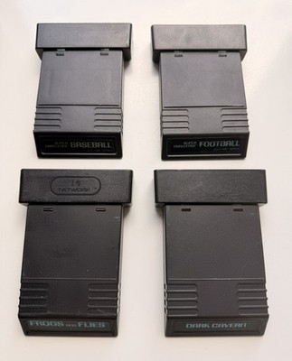 4 Atari 2600 Spiele von M Network in NTSC funktioniert