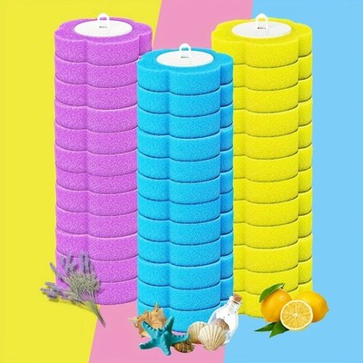 UK Einweg Toilettenbürste Set Toilettenschüssel Reinigungssystem Reiniger mit Nachfüllpack
